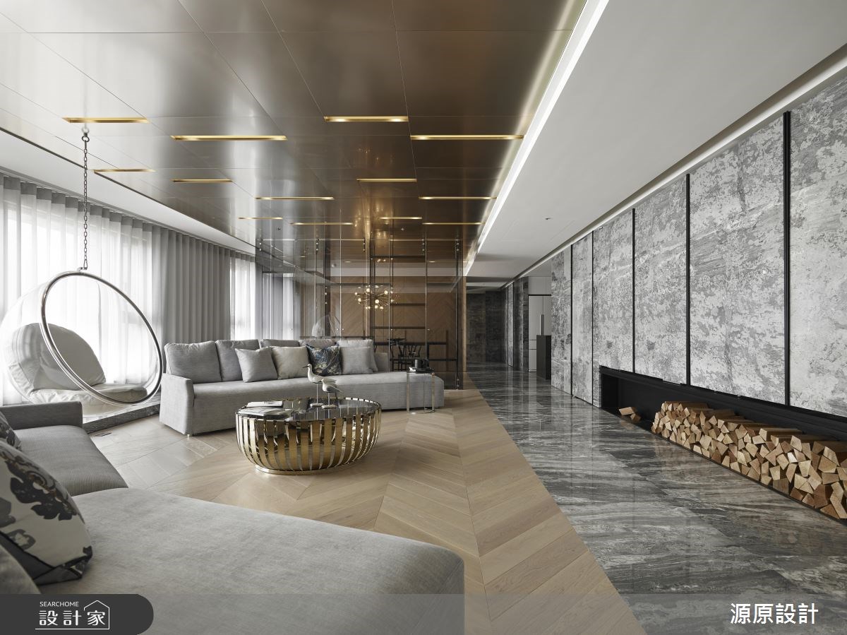 100坪新成屋(5年以下)＿現代風客廳案例圖片＿源原設計 Peny Hsieh Interiors＿源原_04之7