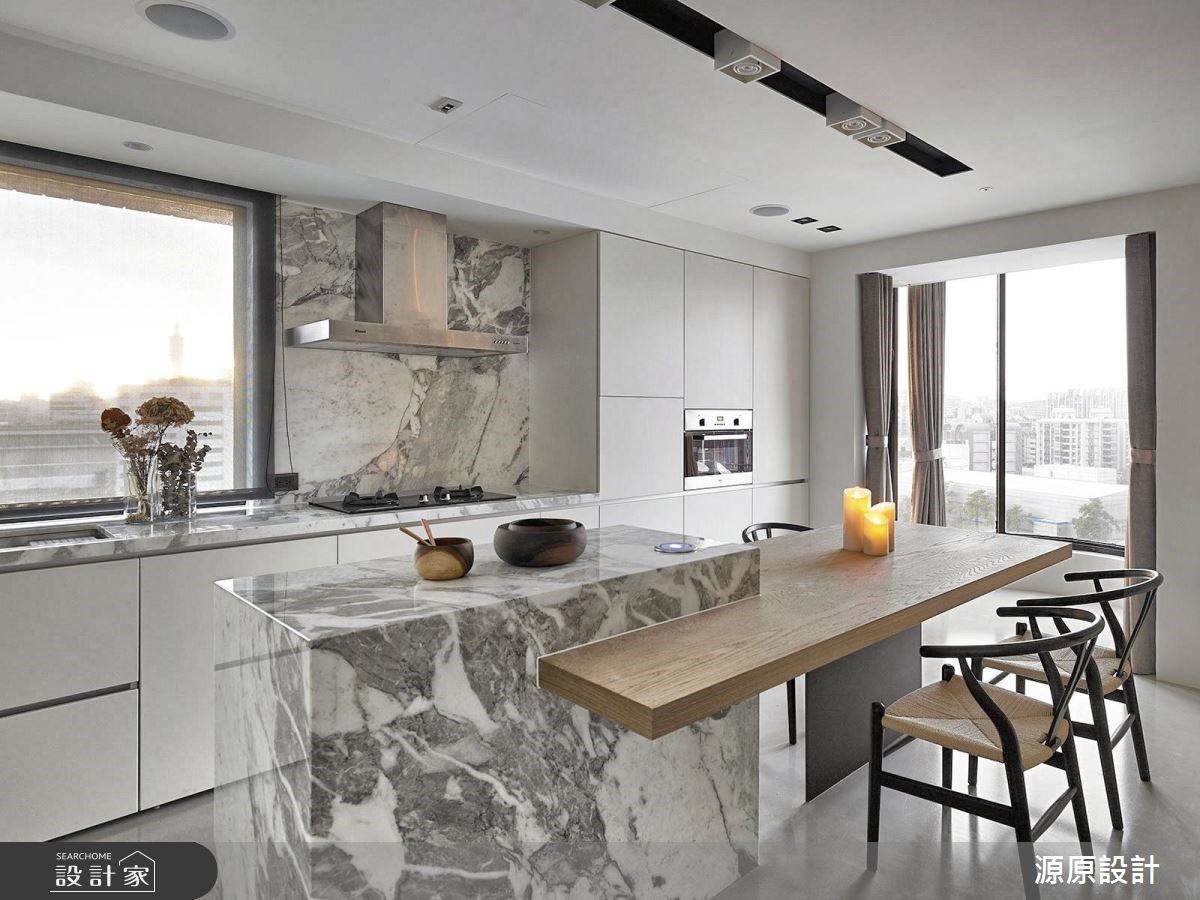45坪中古屋(5~15年)＿現代風餐廳廚房案例圖片＿源原設計 Peny Hsieh Interiors＿源原_06之5