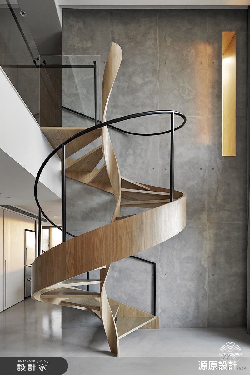 45坪中古屋(5~15年)＿現代風樓梯案例圖片＿源原設計 Peny Hsieh Interiors＿源原_06之8