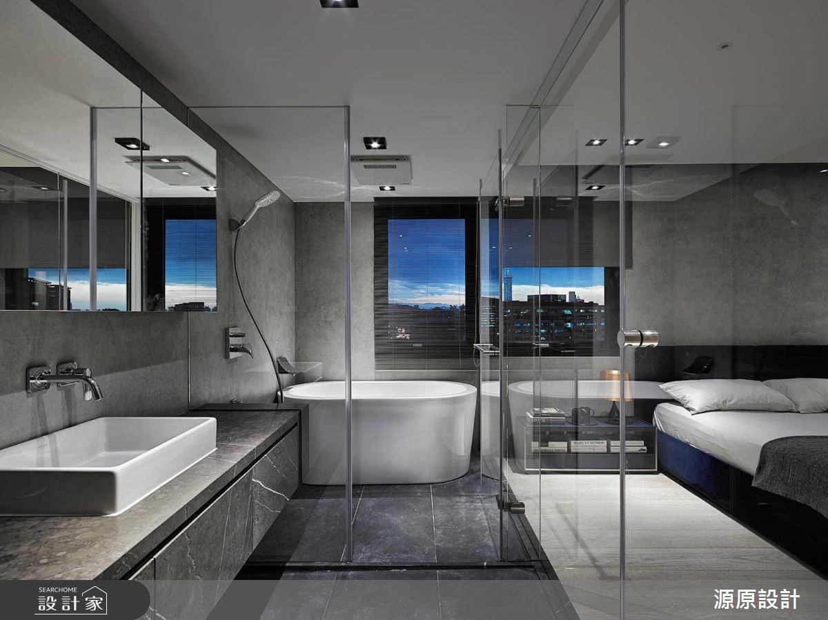45坪中古屋(5~15年)＿現代風浴室案例圖片＿源原設計 Peny Hsieh Interiors＿源原_06之15