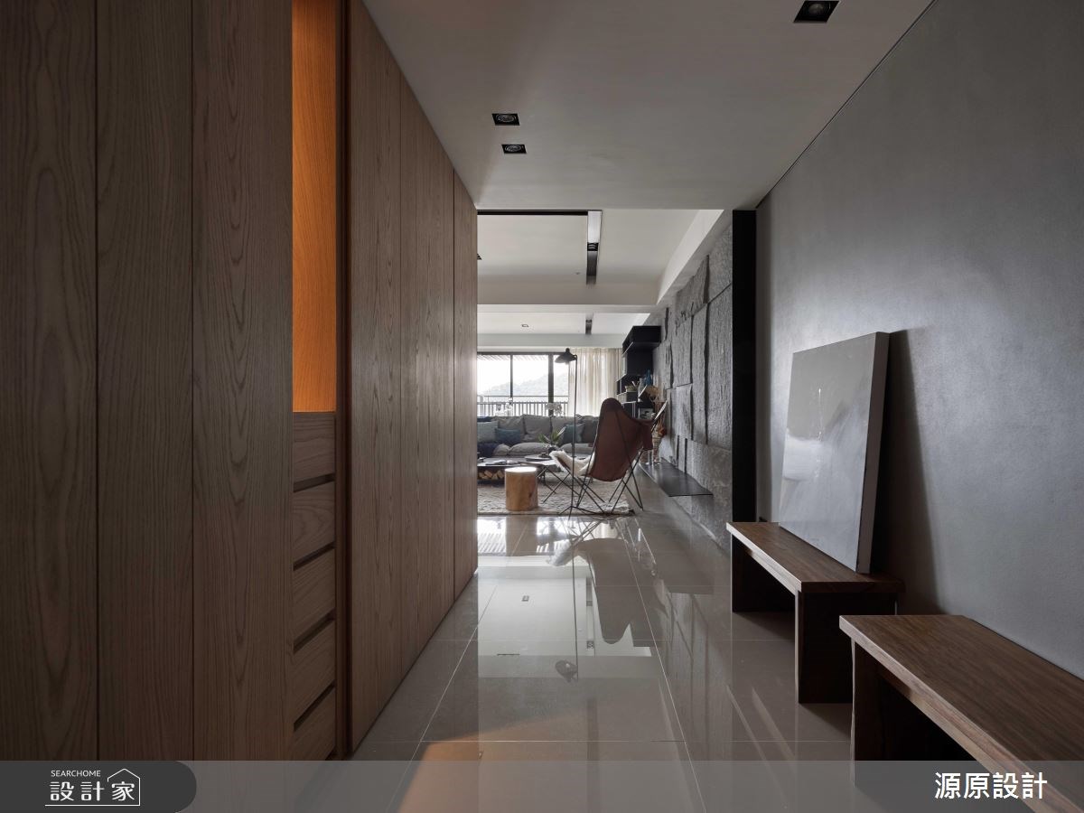 50坪新成屋(5年以下)＿現代風玄關走廊案例圖片＿源原設計 Peny Hsieh Interiors＿源原_08之1