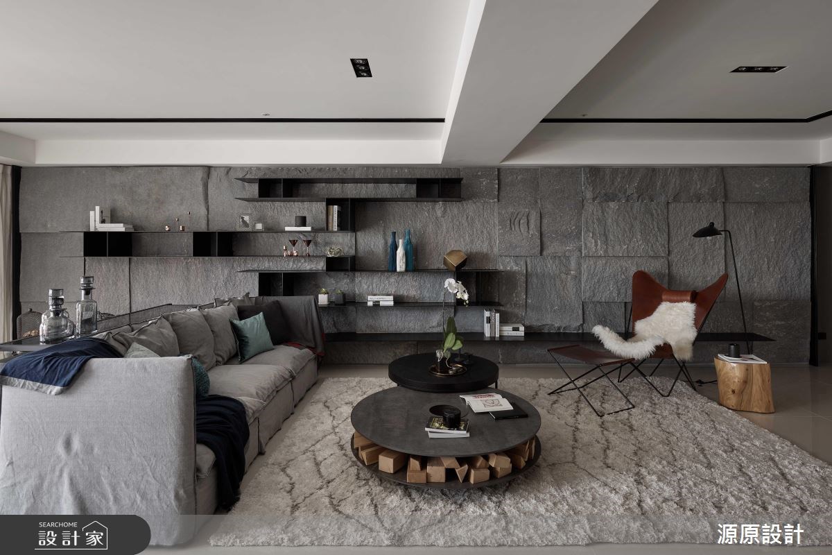 50坪新成屋(5年以下)＿現代風客廳案例圖片＿源原設計 Peny Hsieh Interiors＿源原_08之2
