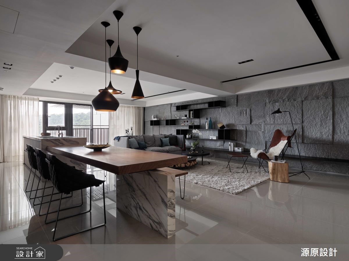 50坪新成屋(5年以下)＿現代風客廳餐廳案例圖片＿源原設計 Peny Hsieh Interiors＿源原_08之7