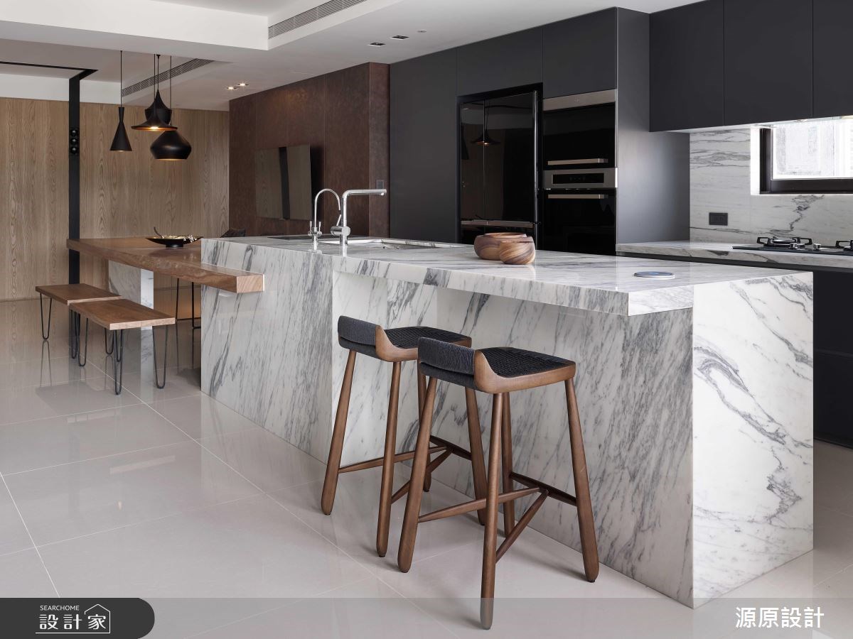 50坪新成屋(5年以下)＿現代風吧檯案例圖片＿源原設計 Peny Hsieh Interiors＿源原_08之9