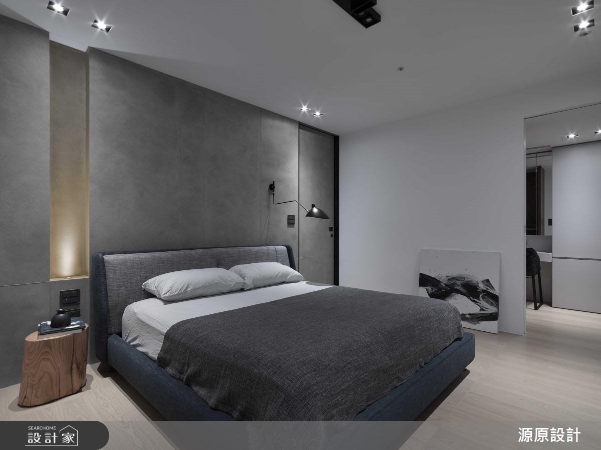 50坪新成屋(5年以下)＿現代風臥室案例圖片＿源原設計 Peny Hsieh Interiors＿源原_08之14