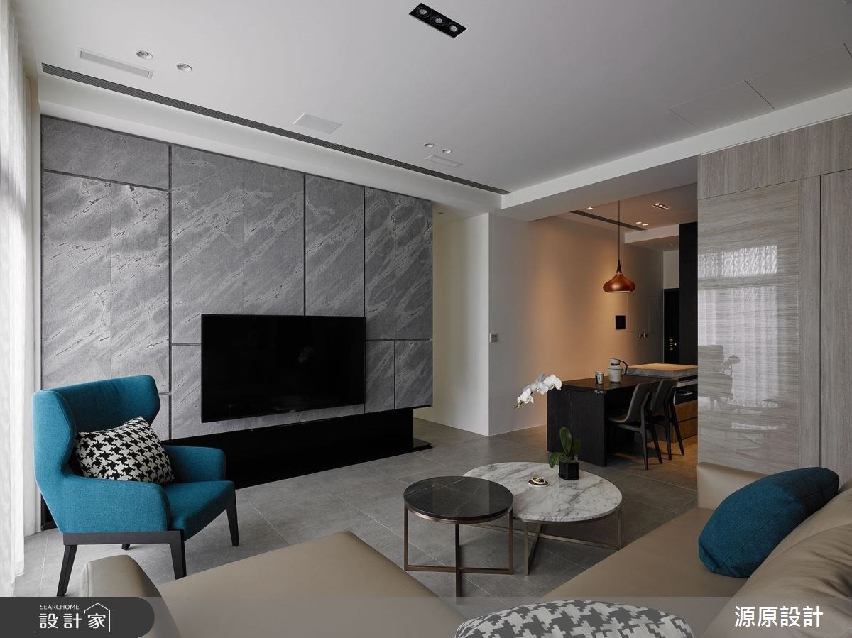 25坪新成屋(5年以下)＿現代風客廳案例圖片＿源原設計 Peny Hsieh Interiors＿源原_10之2