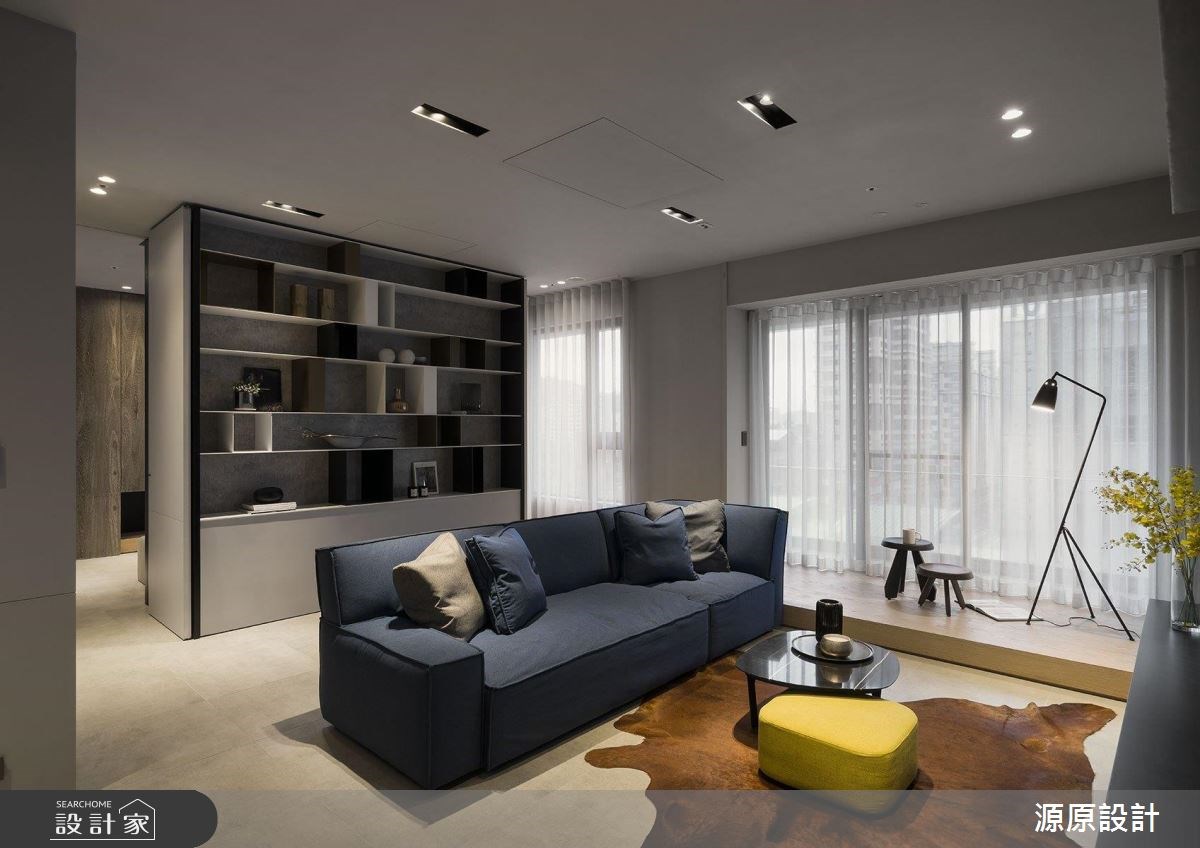 24坪新成屋(5年以下)＿現代風客廳案例圖片＿源原設計 Peny Hsieh Interiors＿源原_12之1
