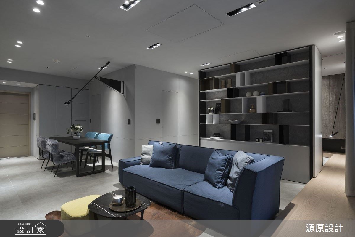 24坪新成屋(5年以下)＿現代風客廳餐廳案例圖片＿源原設計 Peny Hsieh Interiors＿源原_12之4