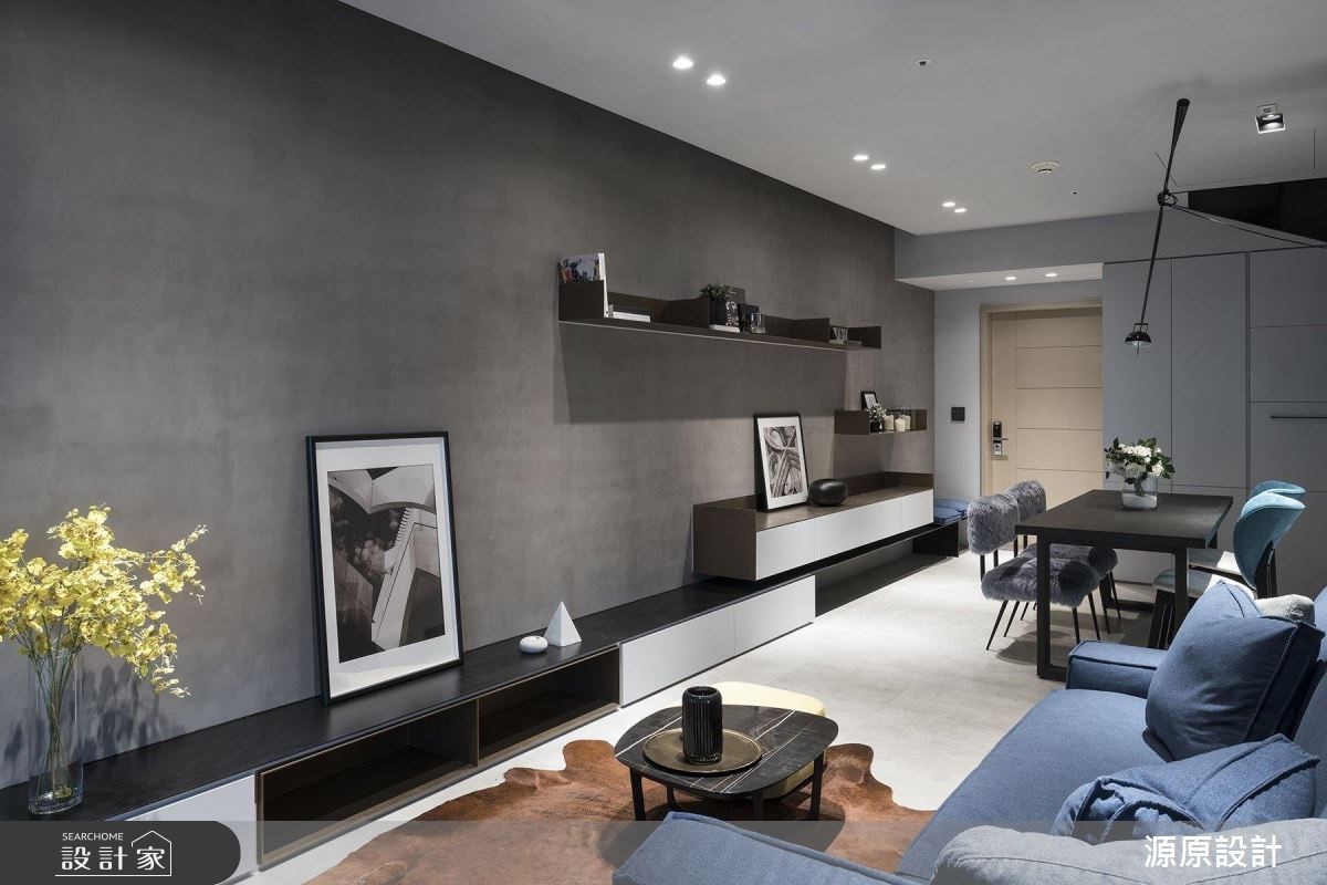 24坪新成屋(5年以下)＿現代風客廳案例圖片＿源原設計 Peny Hsieh Interiors＿源原_12之7
