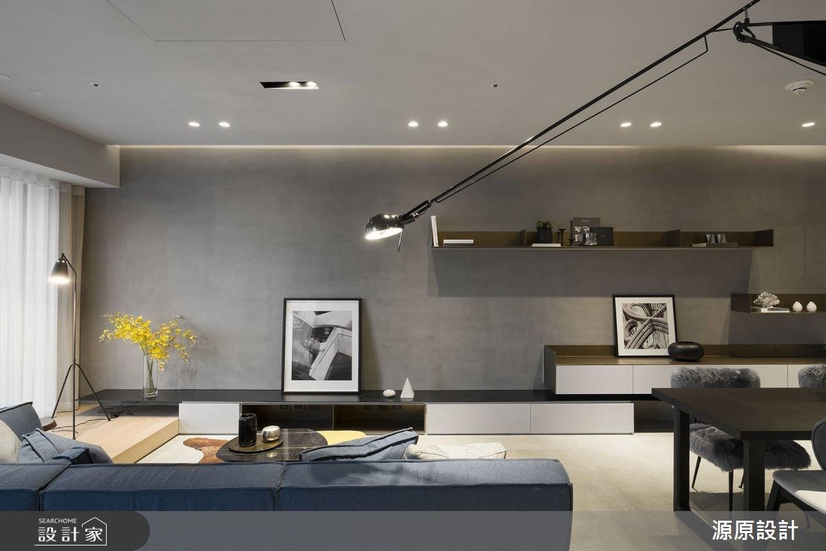 24坪新成屋(5年以下)＿現代風客廳案例圖片＿源原設計 Peny Hsieh Interiors＿源原_12之8