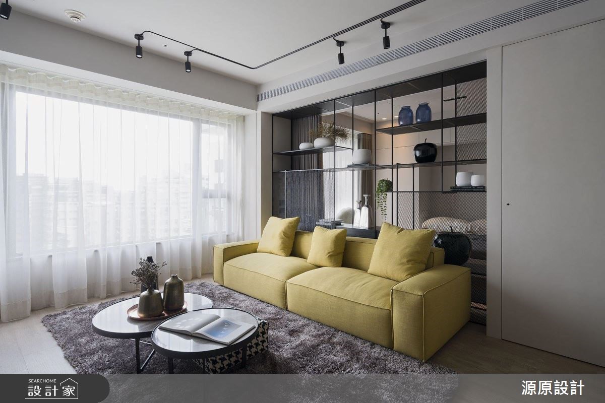 14坪新成屋(5年以下)＿現代風客廳案例圖片＿源原設計 Peny Hsieh Interiors＿源原_13之2