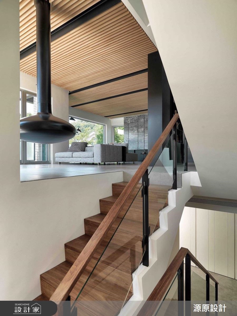 103坪新成屋(5年以下)＿現代風樓梯案例圖片＿源原設計 Peny Hsieh Interiors＿源原_14之4