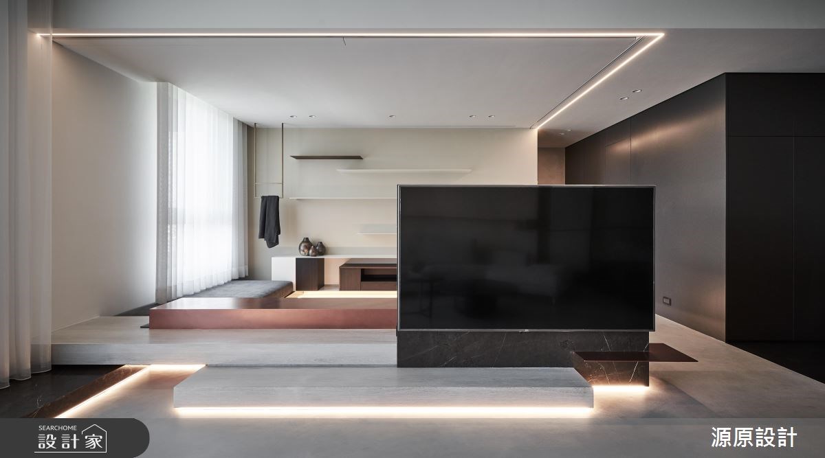 42坪新成屋(5年以下)＿現代風客廳案例圖片＿源原設計 Peny Hsieh Interiors＿源原_16之5