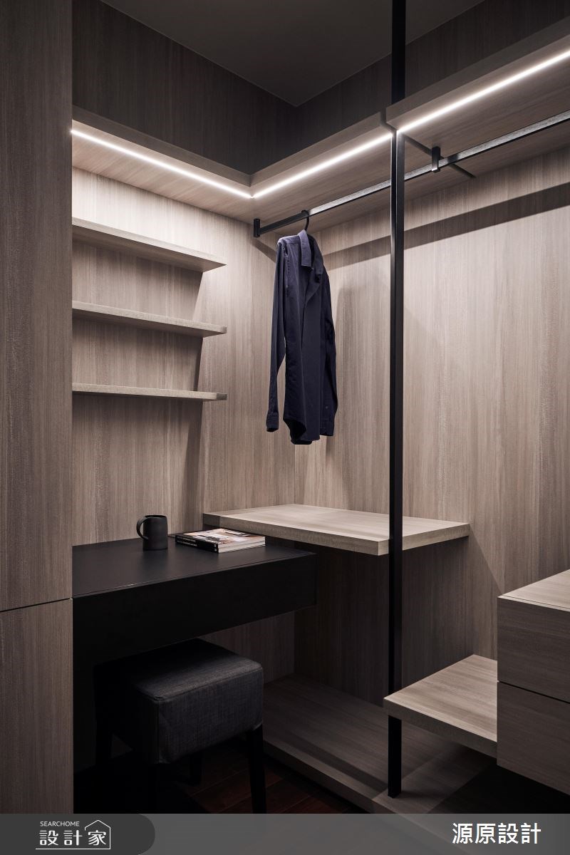 42坪新成屋(5年以下)＿現代風更衣間案例圖片＿源原設計 Peny Hsieh Interiors＿源原_16之29