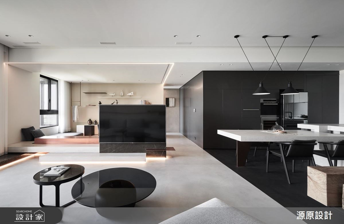 42坪新成屋(5年以下)＿現代風客廳案例圖片＿源原設計 Peny Hsieh Interiors＿源原_16之10