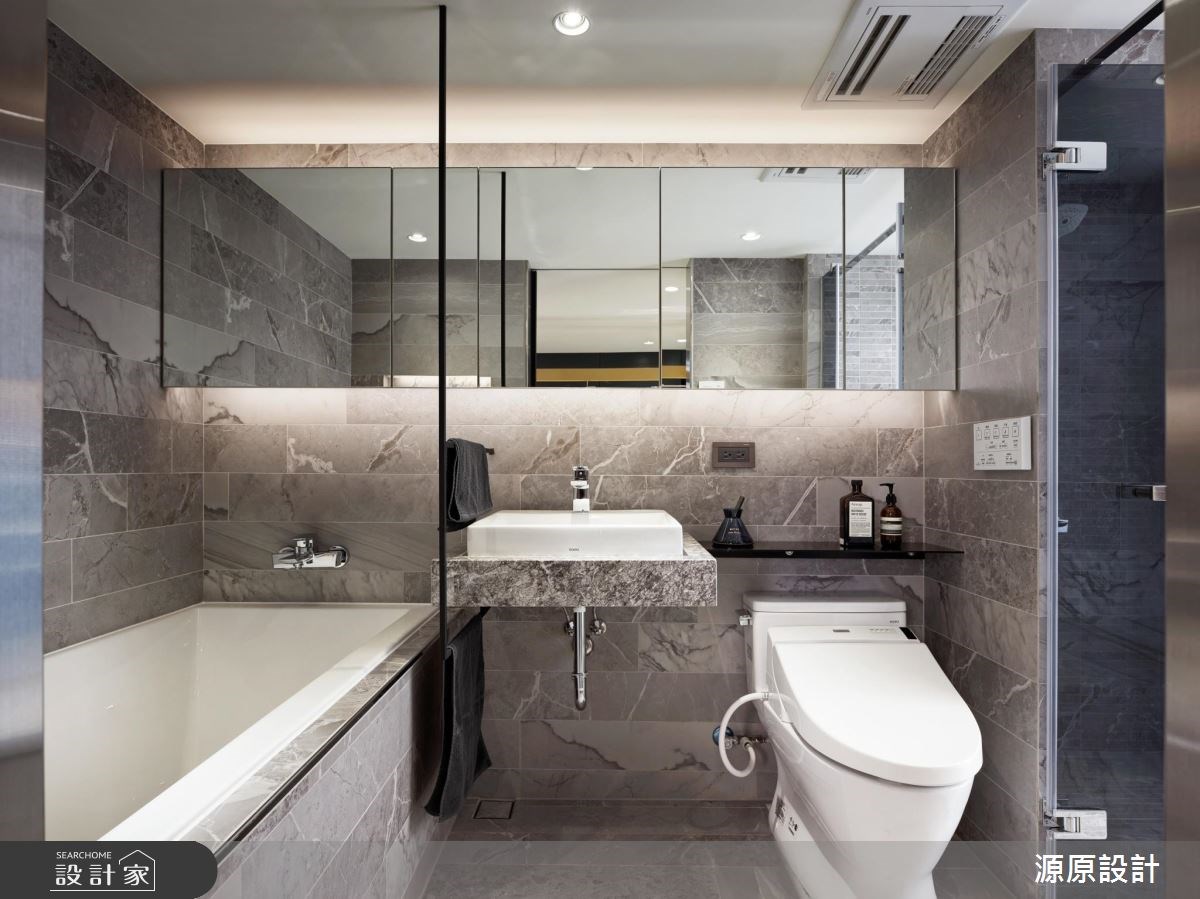 25坪老屋(16~30年)＿現代風浴室案例圖片＿源原設計 Peny Hsieh Interiors＿源原_18之23
