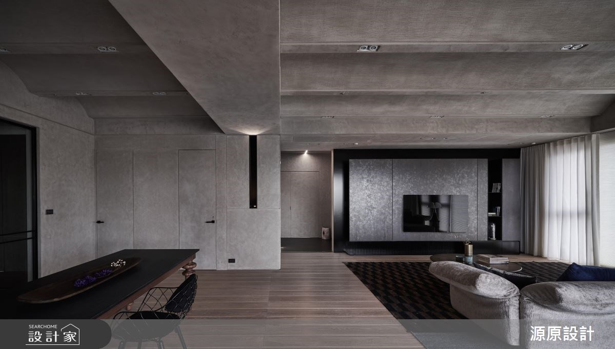 93坪新成屋(5年以下)＿現代風客廳案例圖片＿源原設計 Peny Hsieh Interiors＿源原_19之3