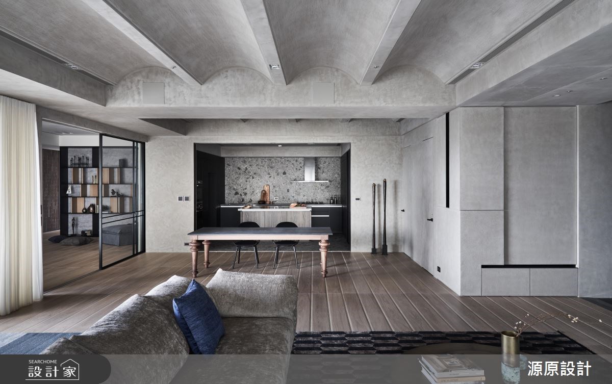 93坪新成屋(5年以下)＿現代風客廳案例圖片＿源原設計 Peny Hsieh Interiors＿源原_19之7
