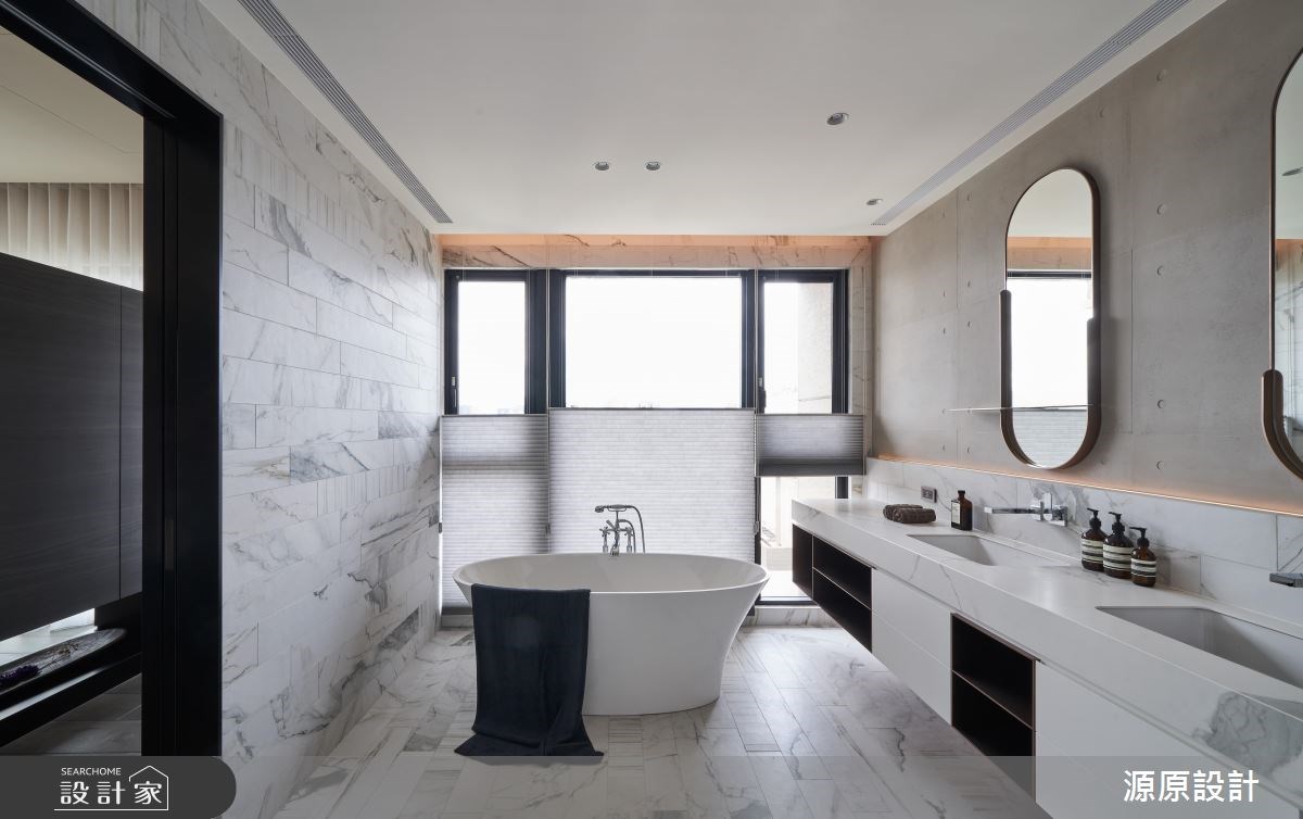 93坪新成屋(5年以下)＿現代風浴室案例圖片＿源原設計 Peny Hsieh Interiors＿源原_19之31