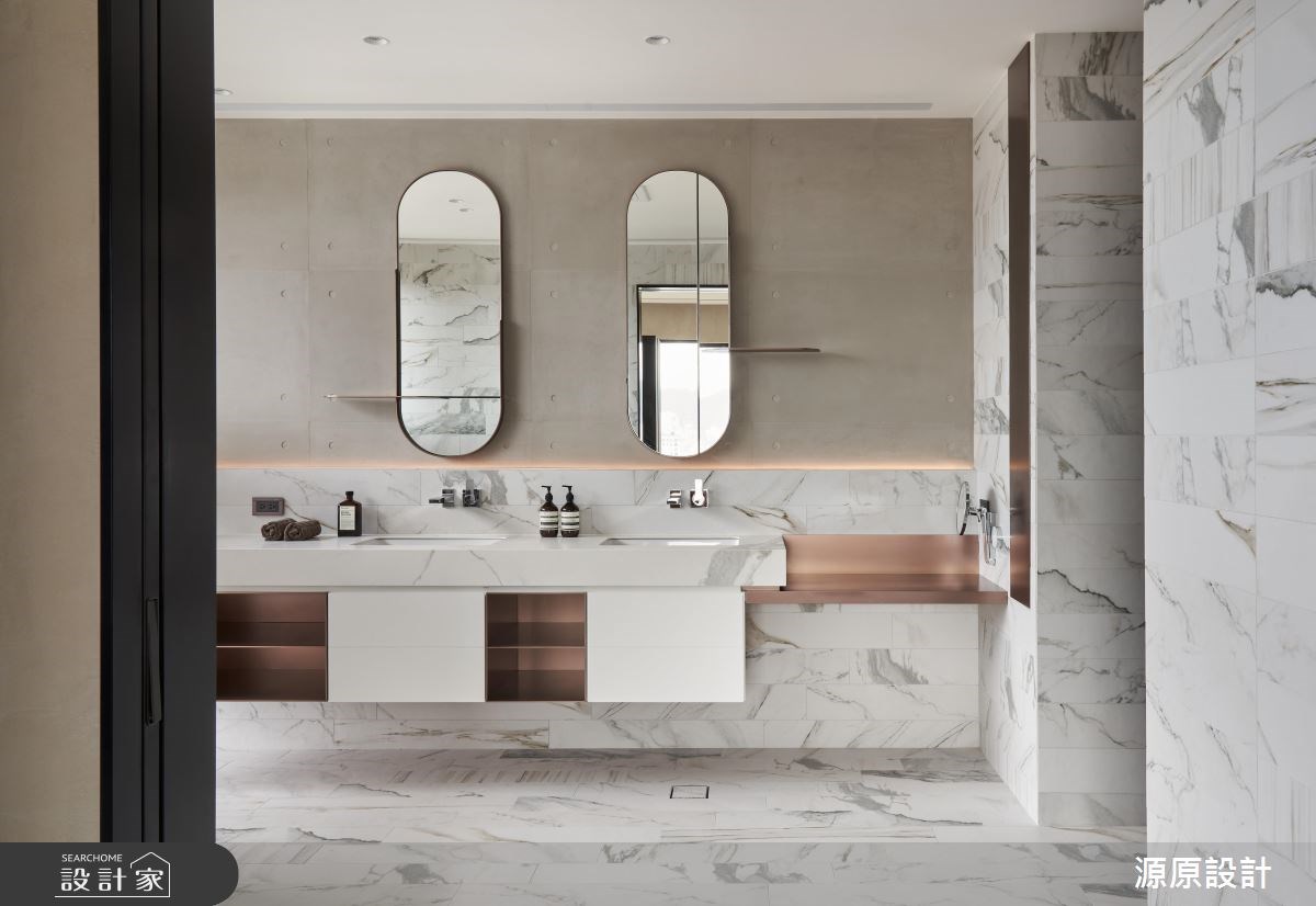 93坪新成屋(5年以下)＿現代風浴室案例圖片＿源原設計 Peny Hsieh Interiors＿源原_19之32