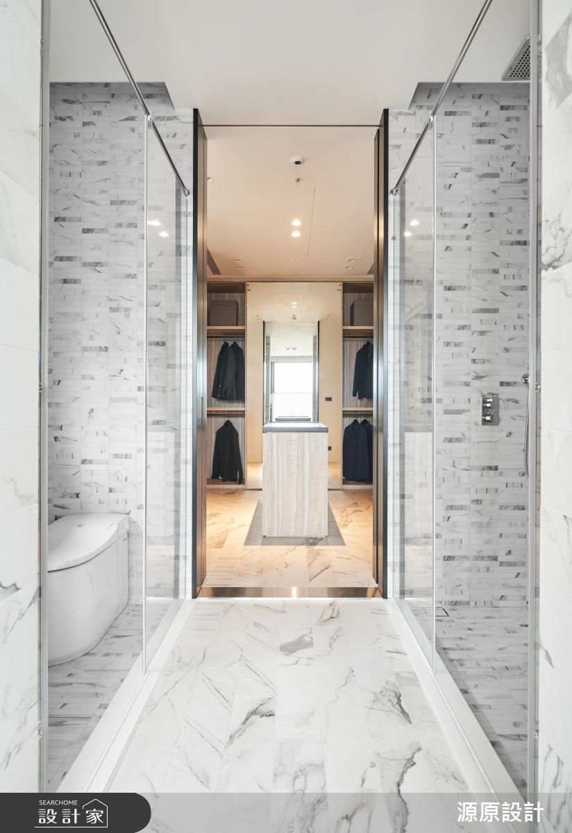 93坪新成屋(5年以下)＿現代風更衣間浴室案例圖片＿源原設計 Peny Hsieh Interiors＿源原_19之33