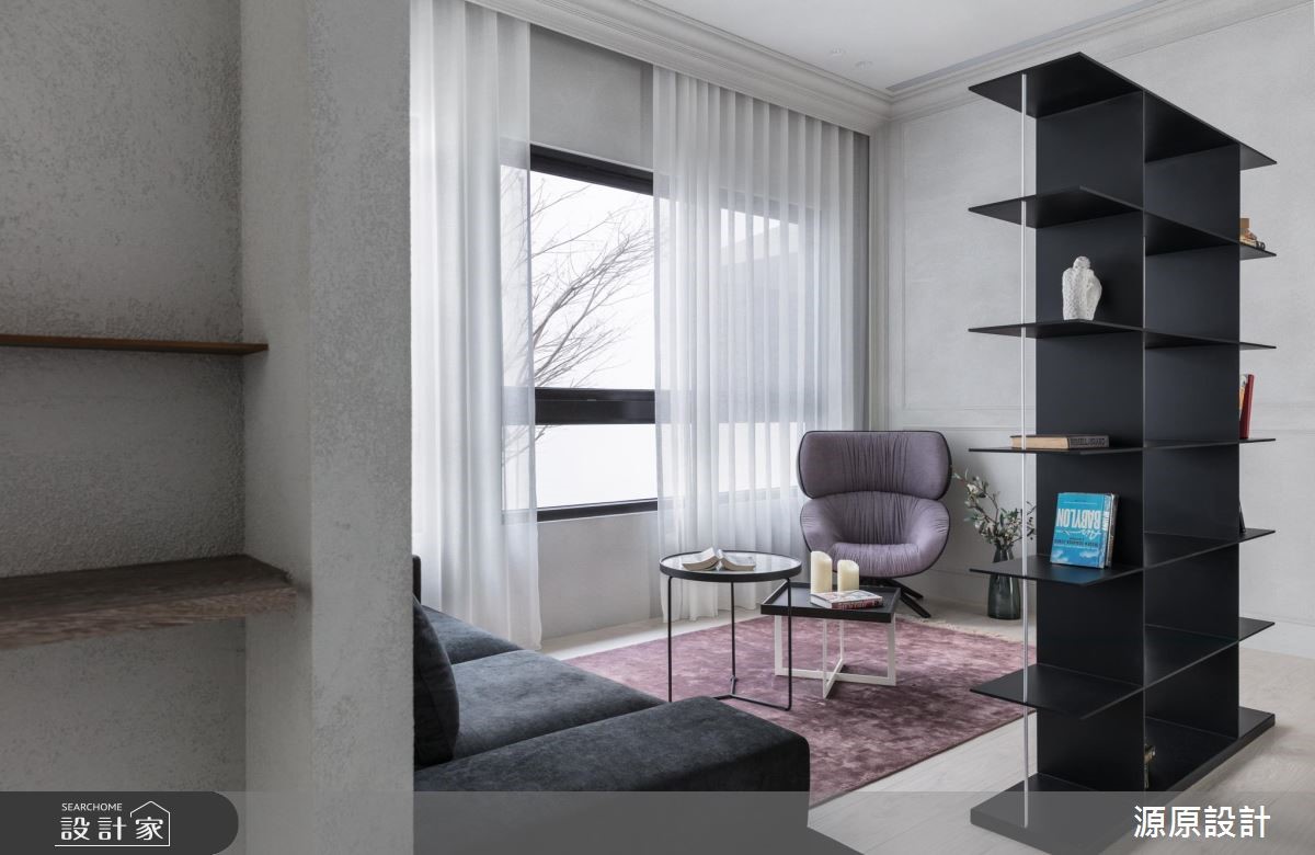 19坪預售屋＿現代風客廳案例圖片＿源原設計 Peny Hsieh Interiors＿源原_22之2