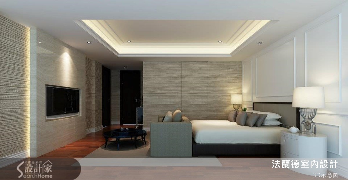 110坪新成屋(5年以下)＿新古典臥室案例圖片＿法蘭德室內設計＿法蘭德_05之3