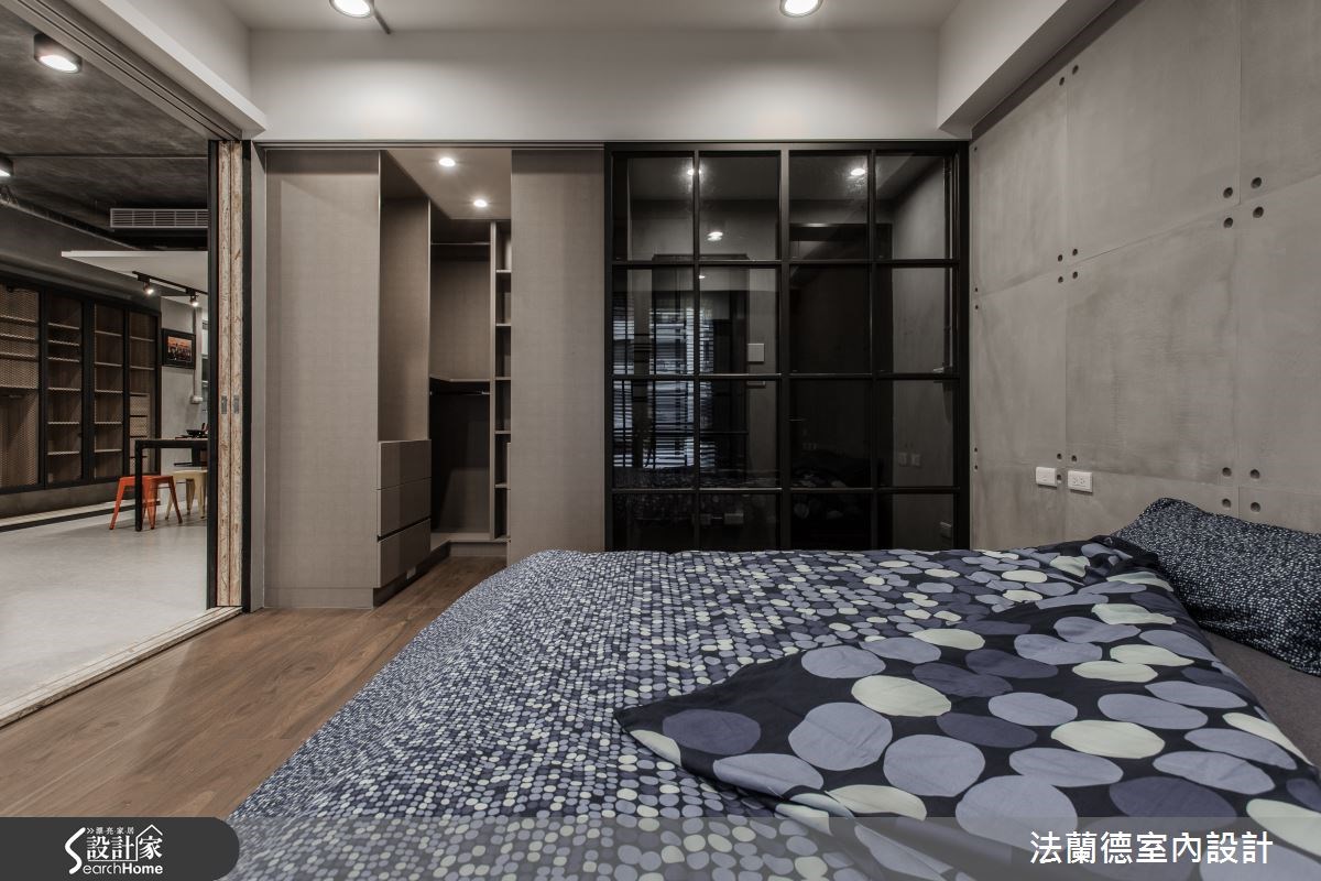 26坪新成屋(5年以下)＿工業風臥室案例圖片＿法蘭德室內設計＿法蘭德_09之13