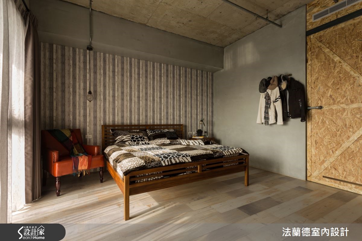 40坪新成屋(5年以下)＿工業風臥室案例圖片＿法蘭德室內設計＿法蘭德_13之6