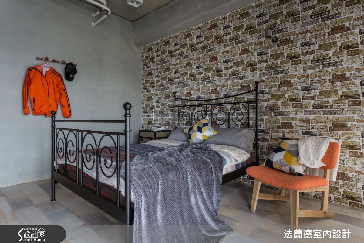 40坪新成屋(5年以下)＿工業風臥室案例圖片＿法蘭德室內設計＿法蘭德_13之14