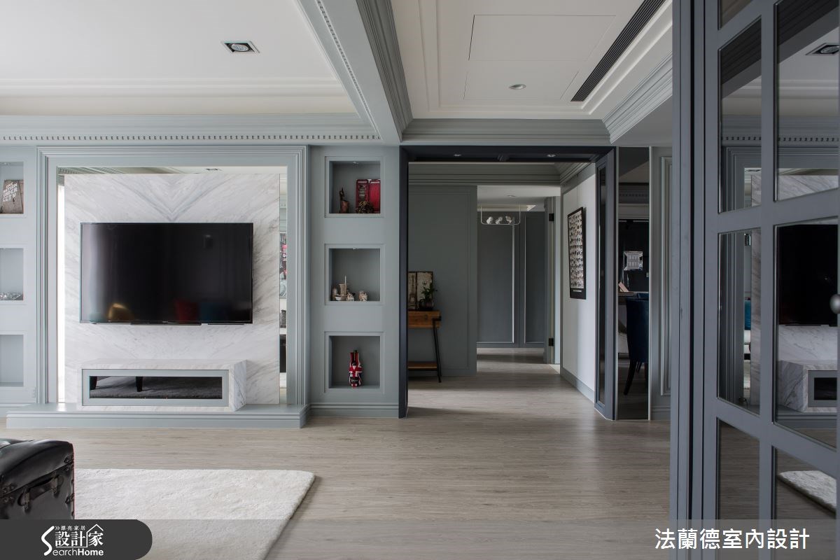 40坪老屋(16~30年)＿新古典客廳案例圖片＿法蘭德室內設計＿法蘭德_16之1