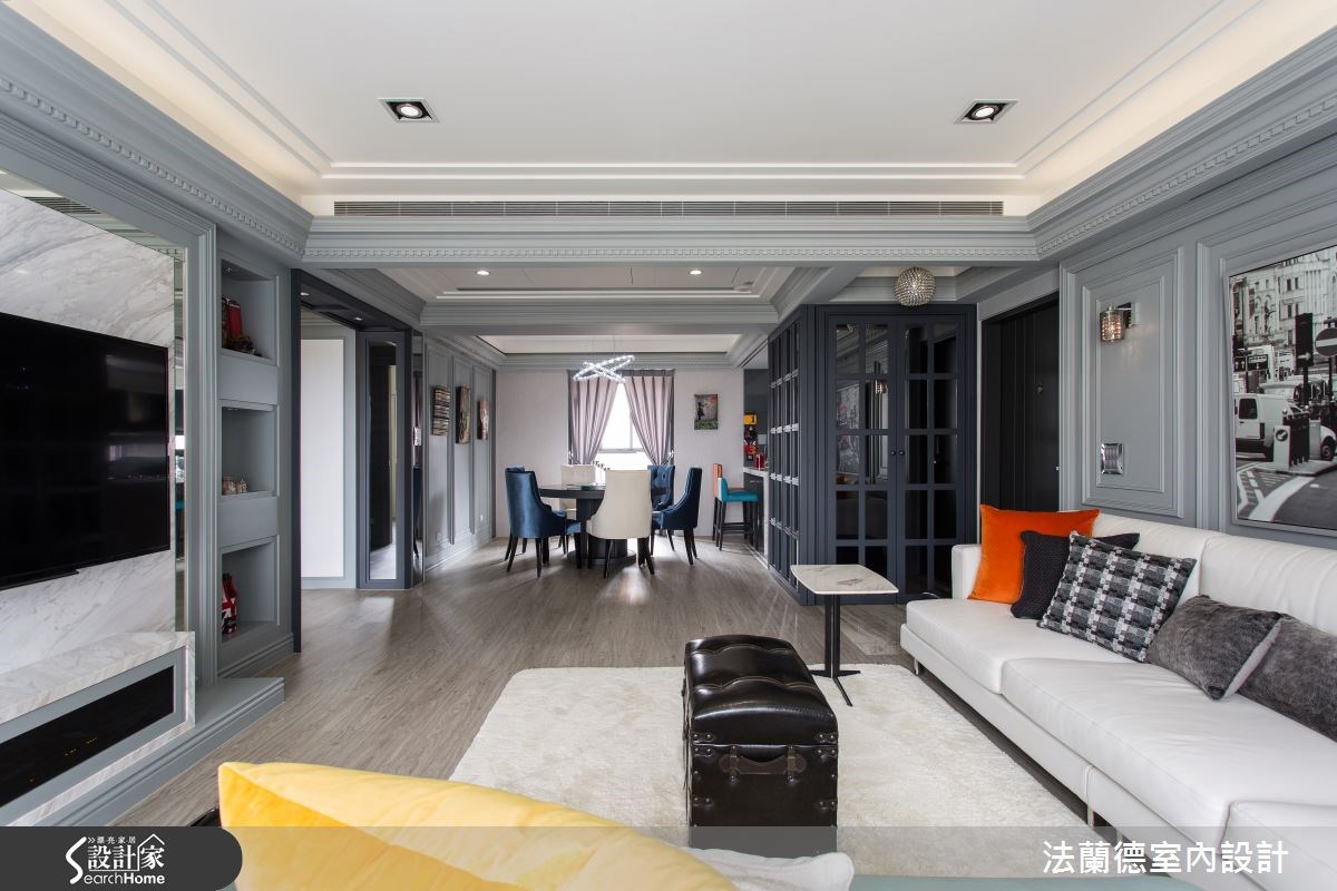 40坪老屋(16~30年)＿新古典客廳案例圖片＿法蘭德室內設計＿法蘭德_16之3