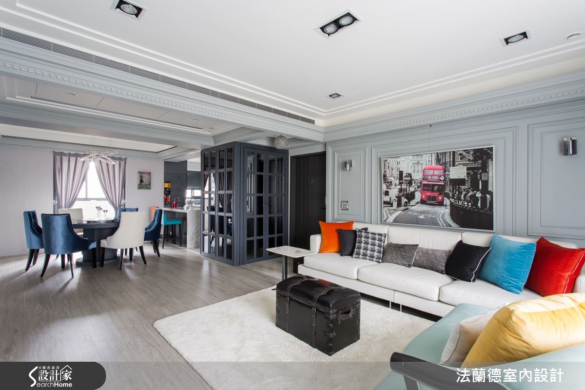 40坪老屋(16~30年)＿新古典客廳案例圖片＿法蘭德室內設計＿法蘭德_16之5
