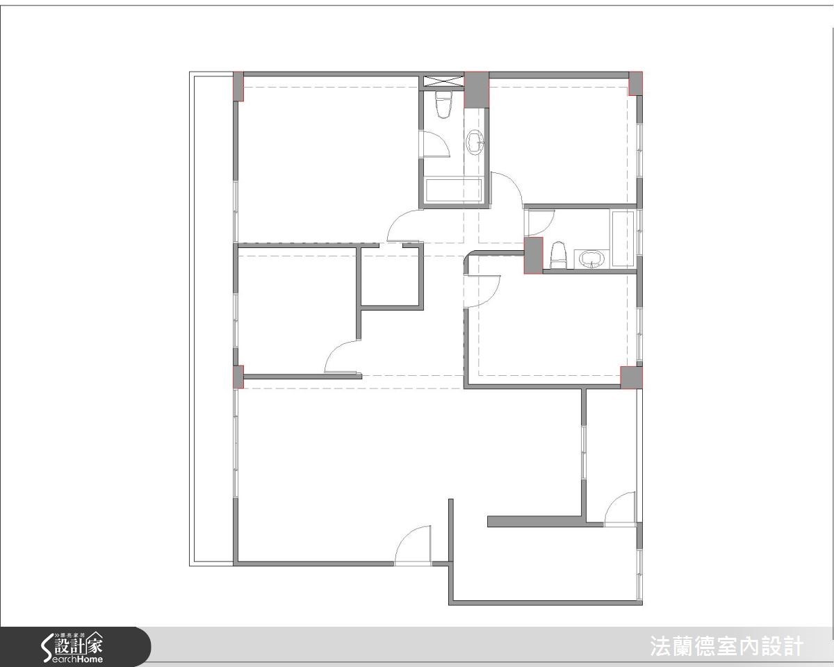 40坪老屋(16~30年)＿新古典案例圖片＿法蘭德室內設計＿法蘭德_16之17