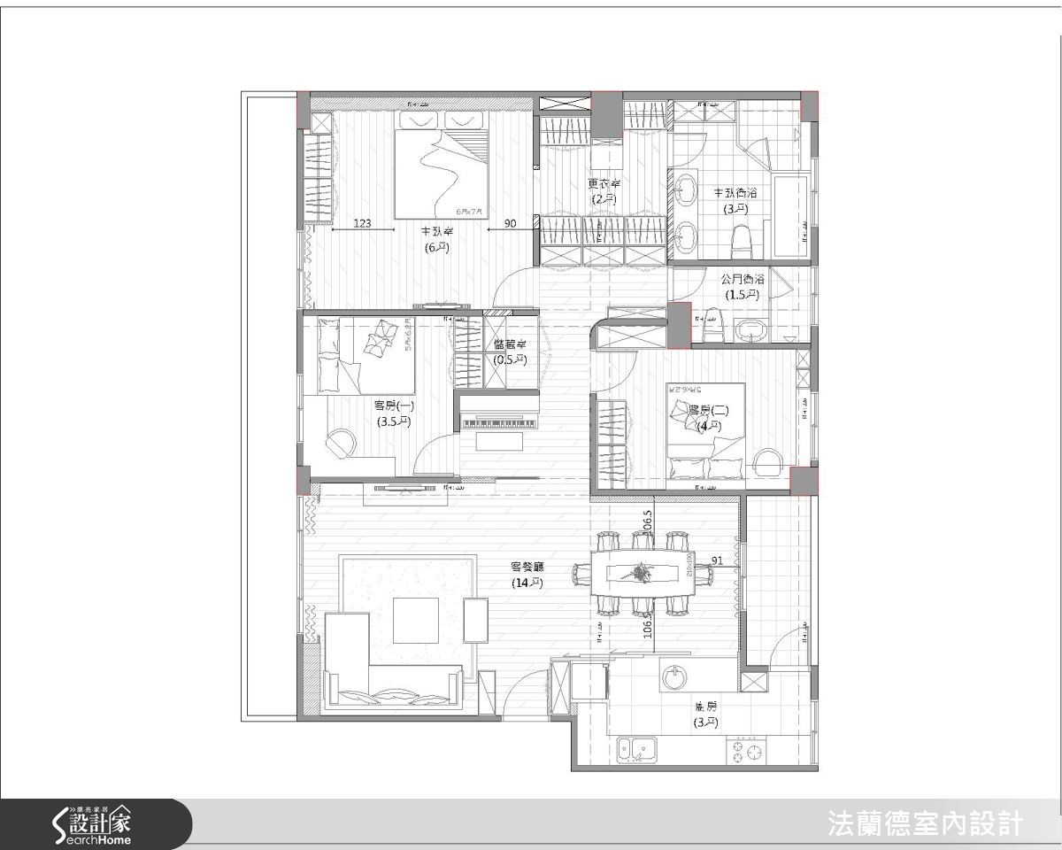 40坪老屋(16~30年)＿新古典案例圖片＿法蘭德室內設計＿法蘭德_16之18