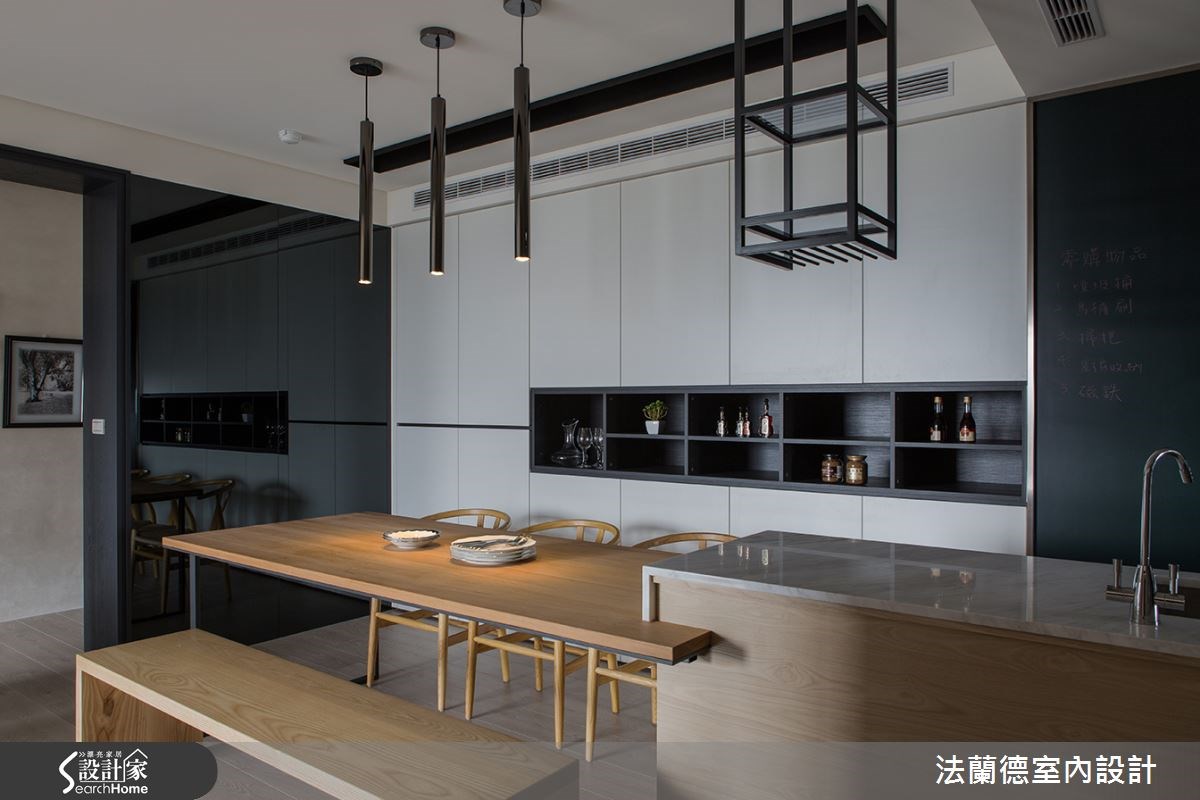 55坪新成屋(5年以下)＿現代風餐廳案例圖片＿法蘭德室內設計＿法蘭德_21之6