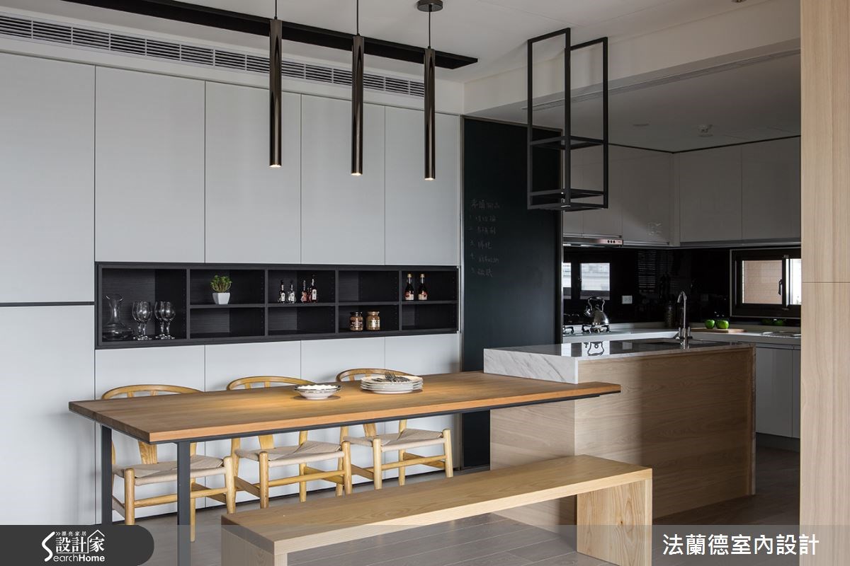 55坪新成屋(5年以下)＿現代風餐廳案例圖片＿法蘭德室內設計＿法蘭德_21之7