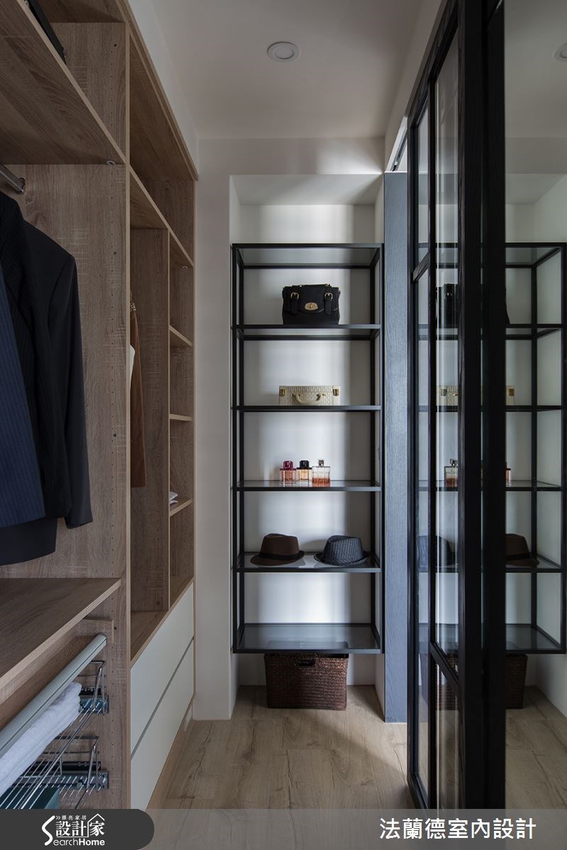 55坪新成屋(5年以下)＿現代風更衣間案例圖片＿法蘭德室內設計＿法蘭德_21之16