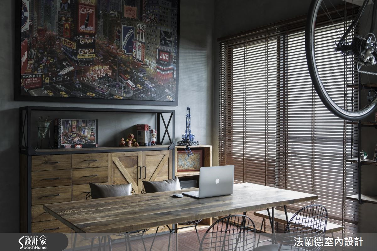 30坪新成屋(5年以下)＿工業風案例圖片＿法蘭德室內設計＿法蘭德_22之8