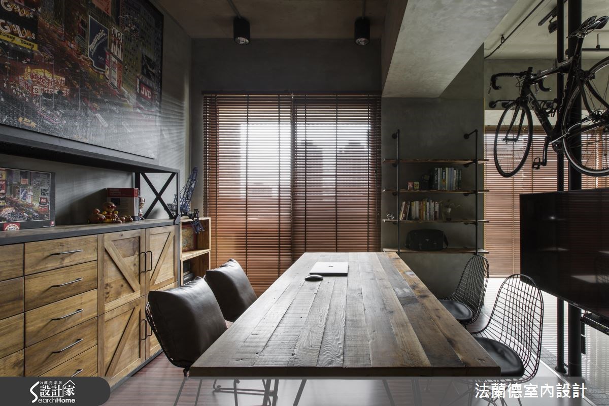30坪新成屋(5年以下)＿工業風案例圖片＿法蘭德室內設計＿法蘭德_22之10