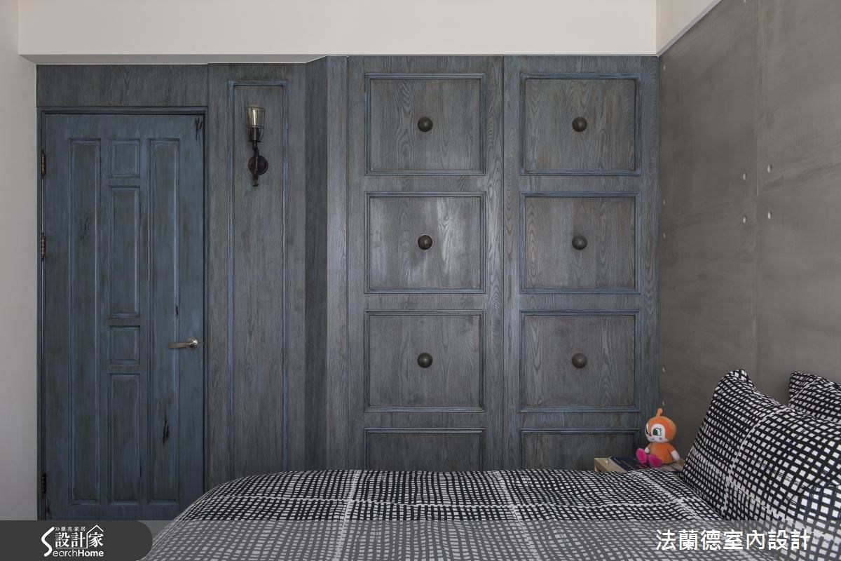 30坪新成屋(5年以下)＿工業風臥室案例圖片＿法蘭德室內設計＿法蘭德_22之12