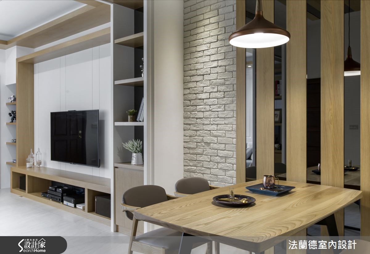 60坪新成屋(5年以下)＿混搭風餐廳廚房案例圖片＿法蘭德室內設計＿法蘭德_23之4