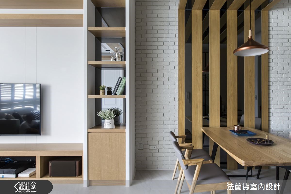 60坪新成屋(5年以下)＿混搭風客廳餐廳案例圖片＿法蘭德室內設計＿法蘭德_23之5