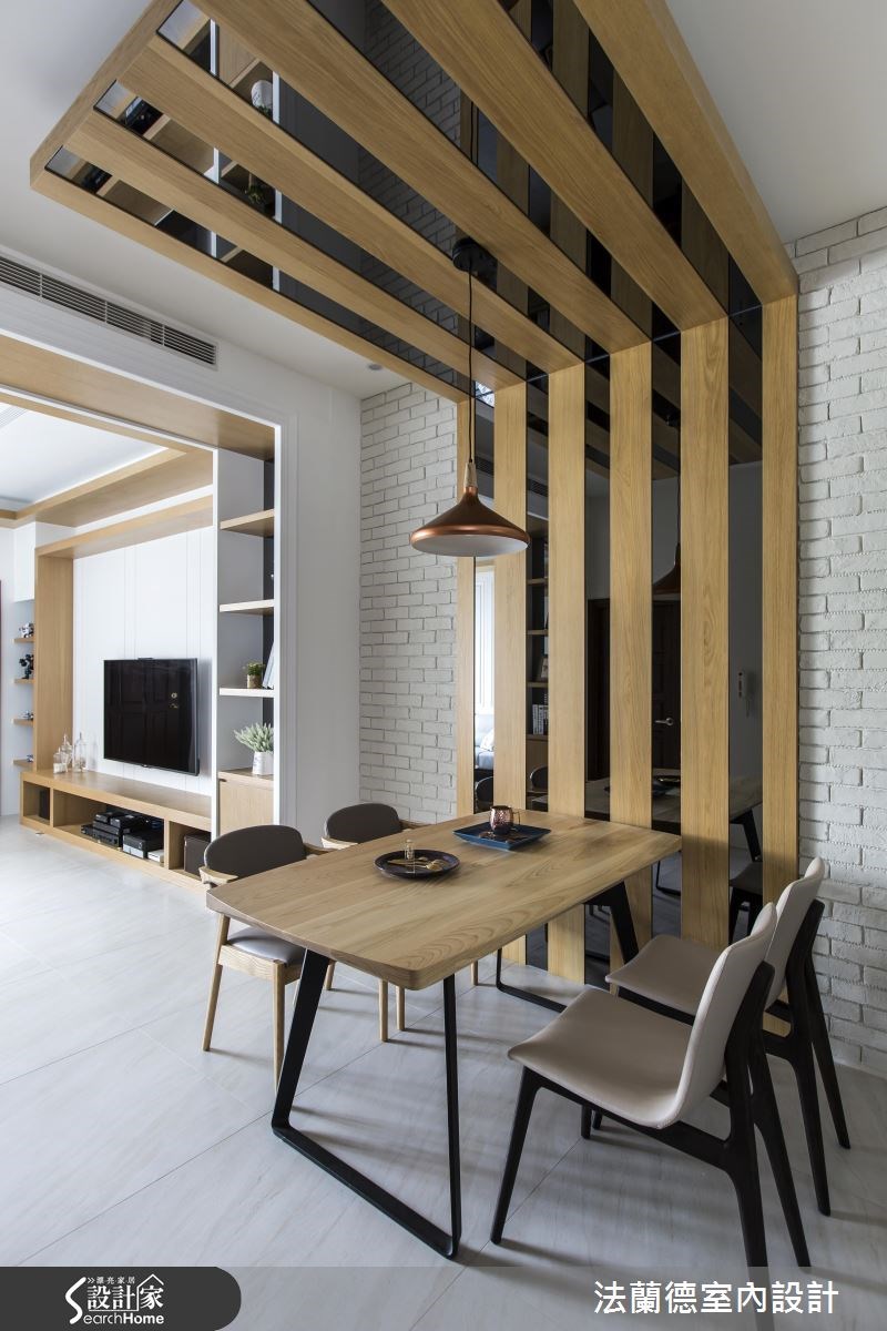 60坪新成屋(5年以下)＿混搭風客廳餐廳案例圖片＿法蘭德室內設計＿法蘭德_23之6