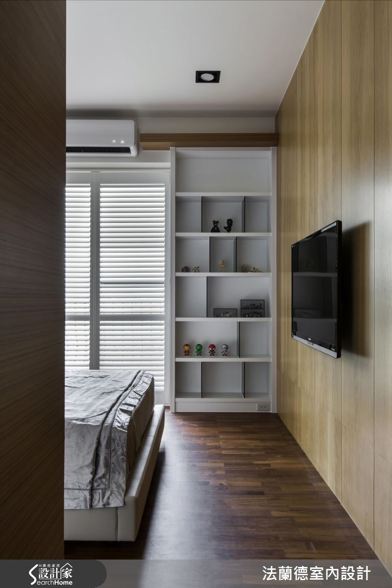 60坪新成屋(5年以下)＿混搭風臥室案例圖片＿法蘭德室內設計＿法蘭德_23之7