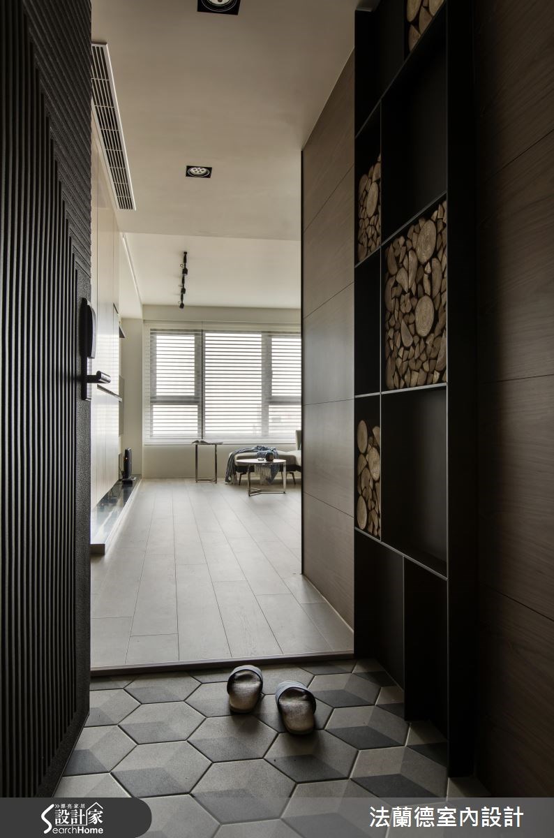 25坪新成屋(5年以下)＿混搭風玄關案例圖片＿法蘭德室內設計＿法蘭德_24之1