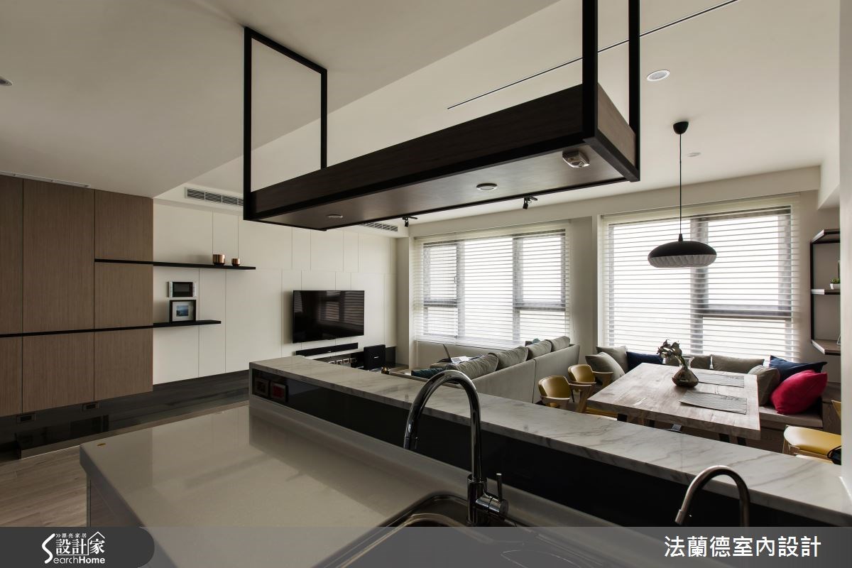 25坪新成屋(5年以下)＿混搭風吧檯案例圖片＿法蘭德室內設計＿法蘭德_24之10