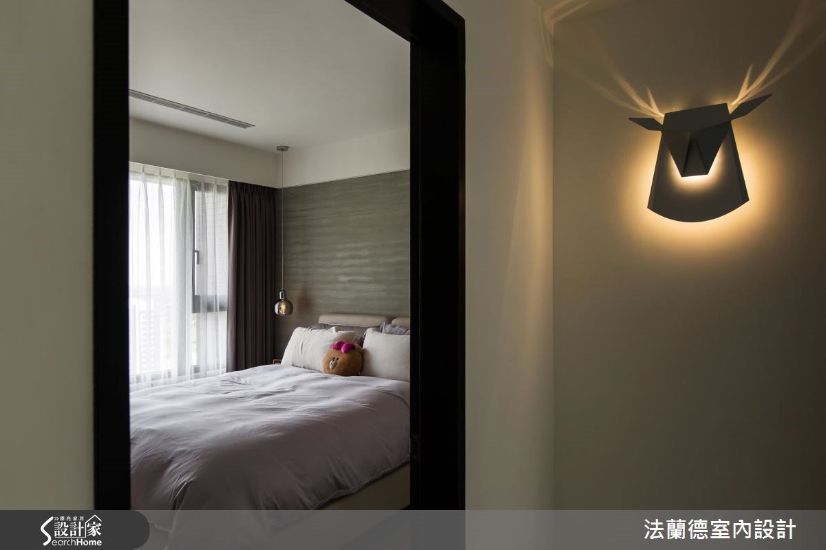 25坪新成屋(5年以下)＿混搭風臥室案例圖片＿法蘭德室內設計＿法蘭德_24之12