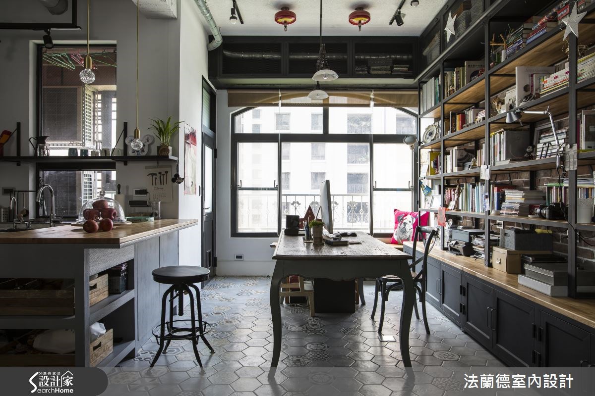 42坪老屋(16~30年)＿工業風餐廳吧檯案例圖片＿法蘭德室內設計＿法蘭德_27之9