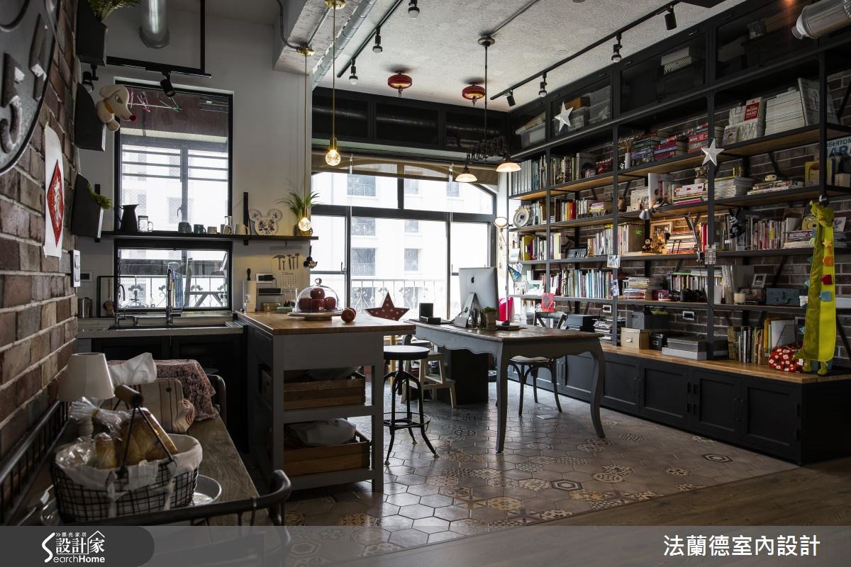 42坪老屋(16~30年)＿工業風餐廳廚房案例圖片＿法蘭德室內設計＿法蘭德_27之12